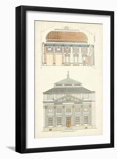 Architect's Plan I-Vision Studio-Framed Art Print