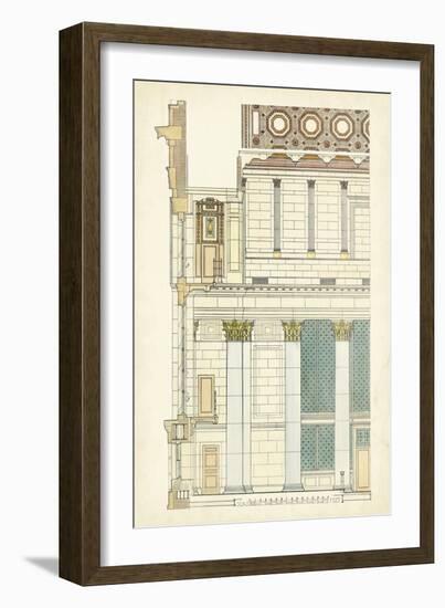 Architect's Plan IV-Vision Studio-Framed Art Print