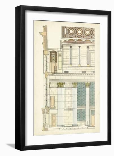 Architect's Plan IV-Vision Studio-Framed Art Print