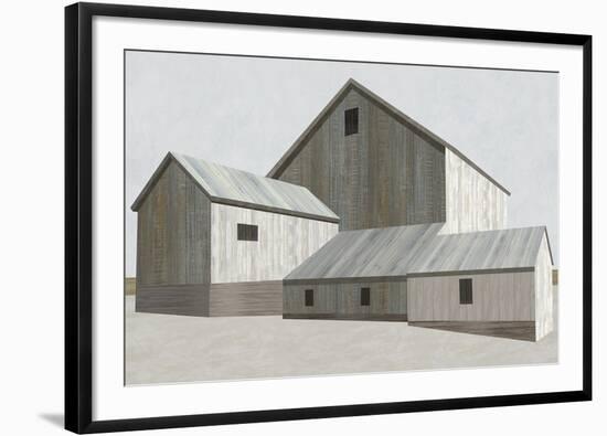 Architectonic Barn-Mark Chandon-Framed Giclee Print