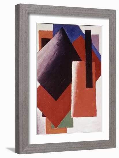 Architectonic Composition-Liubov Sergeevna Popova-Framed Giclee Print