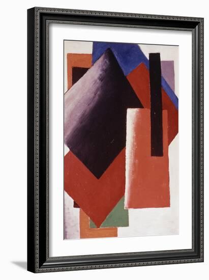 Architectonic Composition-Liubov Sergeevna Popova-Framed Giclee Print