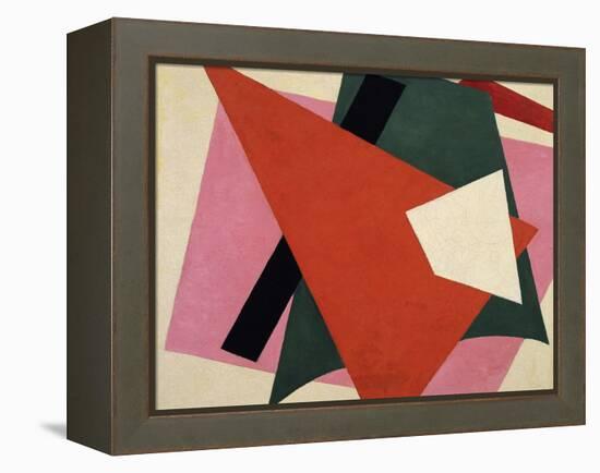 Architectonic Painting-Lyubov Sergeyevna Popova-Framed Premier Image Canvas