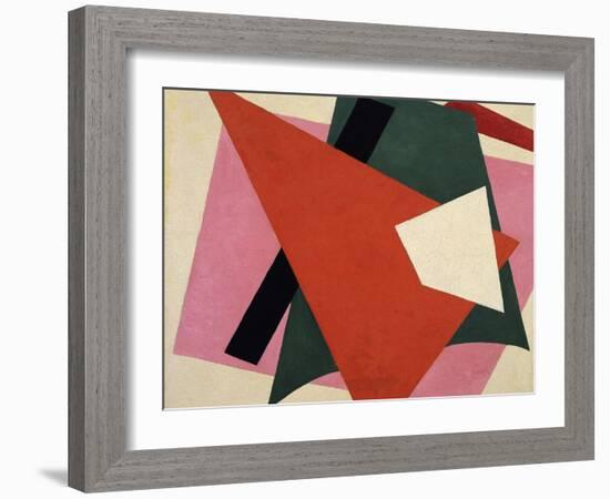 Architectonic Painting-Lyubov Sergeyevna Popova-Framed Giclee Print