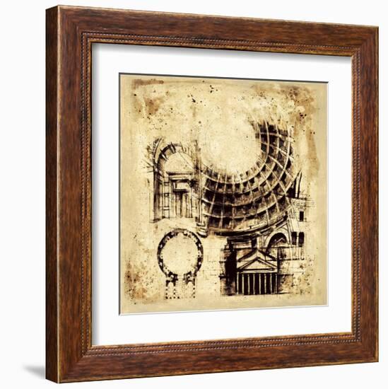 Architectorum II-Paul Panossian-Framed Giclee Print