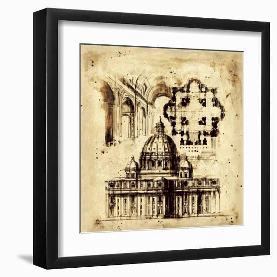 Architectorum III-Paul Panossian-Framed Giclee Print