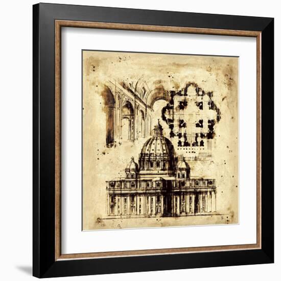 Architectorum III-Paul Panossian-Framed Giclee Print