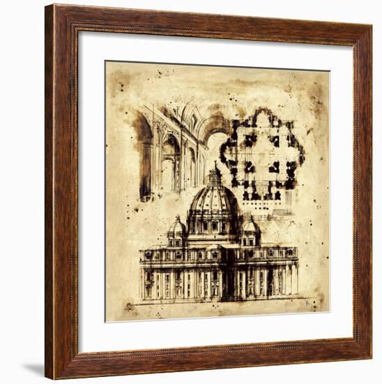 Architectorum III-Paul Panossian-Framed Giclee Print