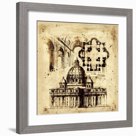 Architectorum III-Paul Panossian-Framed Giclee Print