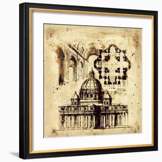 Architectorum III-Paul Panossian-Framed Giclee Print