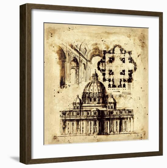 Architectorum III-Paul Panossian-Framed Giclee Print