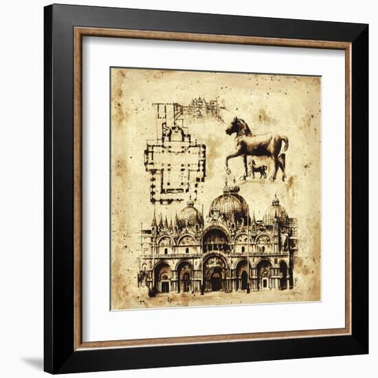 Architectorum IV-Paul Panossian-Framed Giclee Print