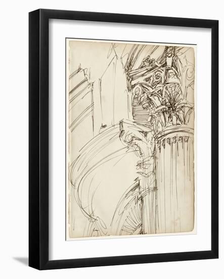 Architects Sketchbook I-Ethan Harper-Framed Art Print