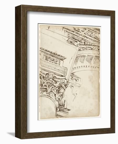 Architects Sketchbook II-Ethan Harper-Framed Premium Giclee Print