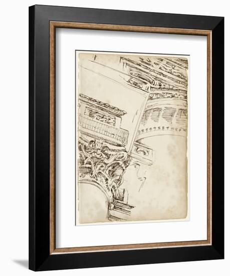 Architects Sketchbook II-Ethan Harper-Framed Premium Giclee Print