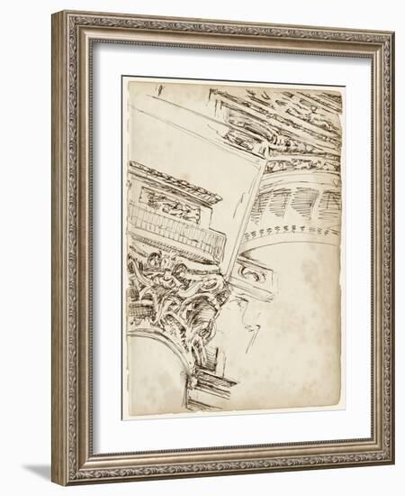 Architects Sketchbook II-Ethan Harper-Framed Art Print