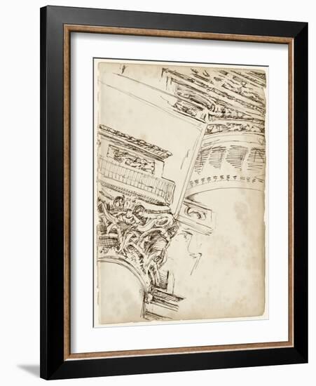 Architects Sketchbook II-Ethan Harper-Framed Art Print