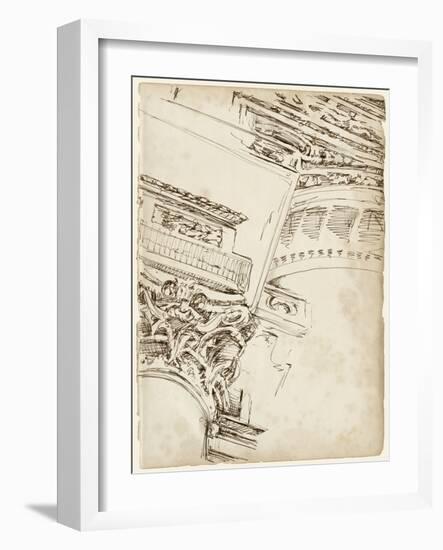 Architects Sketchbook II-Ethan Harper-Framed Art Print