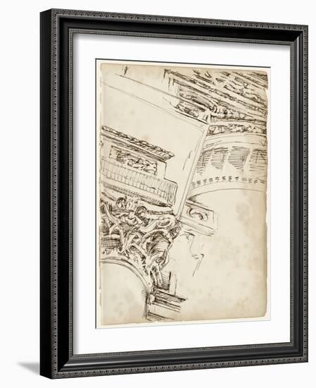 Architects Sketchbook II-Ethan Harper-Framed Art Print