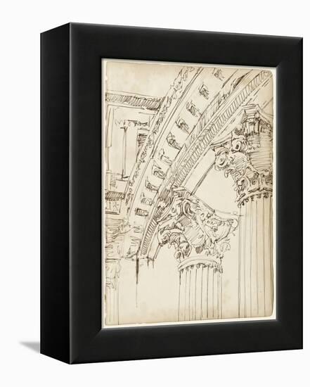 Architects Sketchbook IV-Ethan Harper-Framed Stretched Canvas