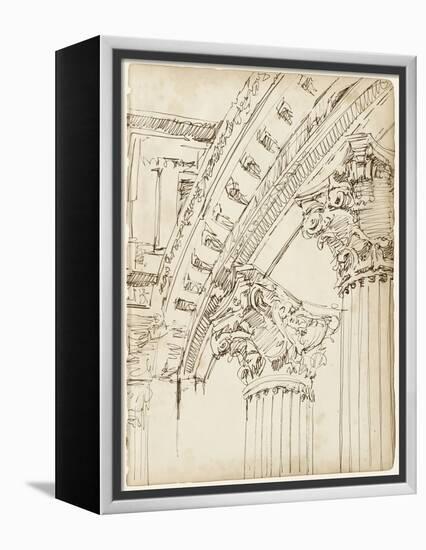 Architects Sketchbook IV-Ethan Harper-Framed Stretched Canvas