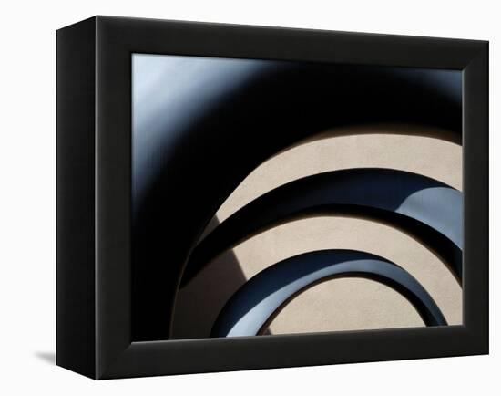 Architectural Abstract II-Jim Christensen-Framed Premier Image Canvas