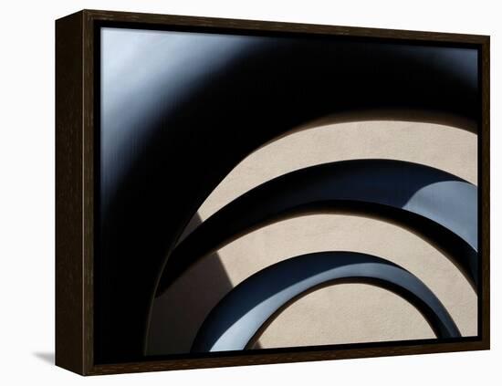 Architectural Abstract II-Jim Christensen-Framed Premier Image Canvas