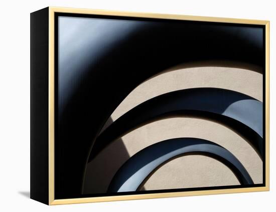 Architectural Abstract II-Jim Christensen-Framed Premier Image Canvas