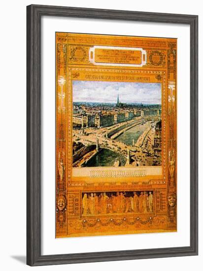 Architectural B.C.-Otto Wagner-Framed Art Print