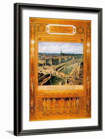 Architectural B.C.-Otto Wagner-Framed Art Print