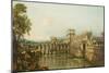 Architectural Capriccio, C.1765-Bernardo Bellotto-Mounted Giclee Print