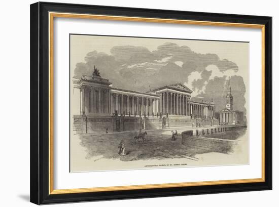 Architectural Design-null-Framed Giclee Print