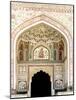 Architectural Detail. Amber Fort. Jaipur. Rajasthan. India-Tom Norring-Mounted Photographic Print