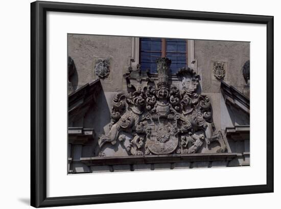 Architectural Detail from Bouzov Castle, Moravia, Czech Republic-null-Framed Giclee Print