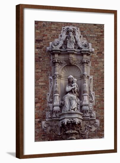 Architectural Detail from Bruges, Belgium-null-Framed Giclee Print