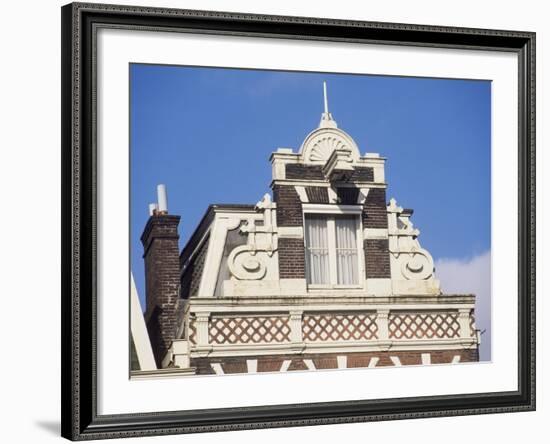 Architectural Detail from Building on Herengracht-null-Framed Giclee Print