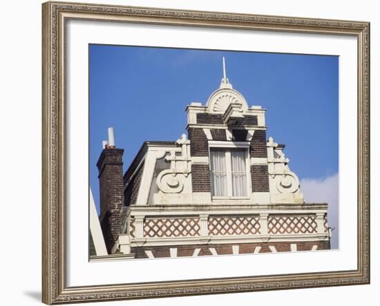 Architectural Detail from Building on Herengracht-null-Framed Giclee Print