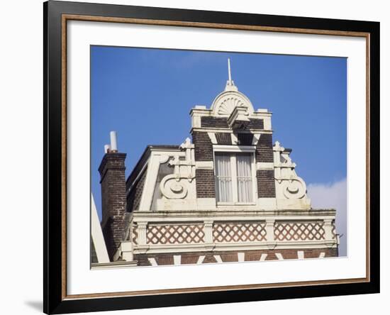 Architectural Detail from Building on Herengracht-null-Framed Giclee Print