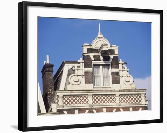 Architectural Detail from Building on Herengracht-null-Framed Giclee Print