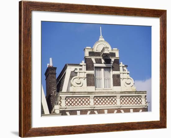 Architectural Detail from Building on Herengracht-null-Framed Giclee Print