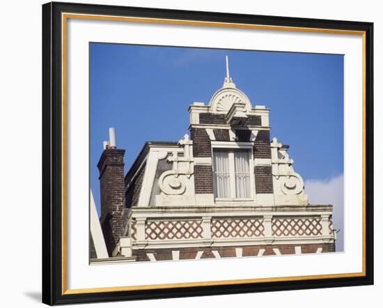 Architectural Detail from Building on Herengracht-null-Framed Giclee Print