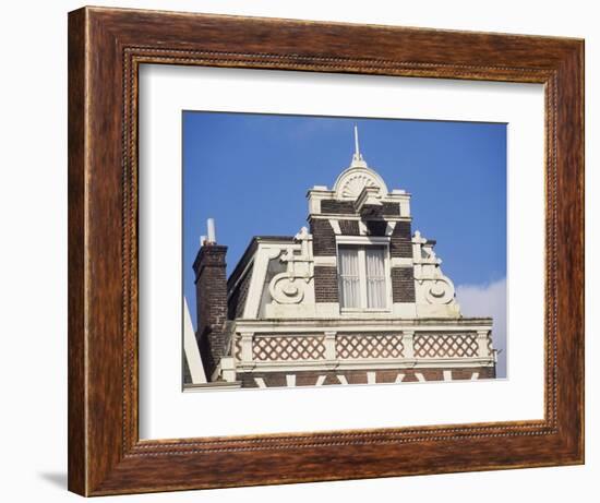 Architectural Detail from Building on Herengracht-null-Framed Giclee Print