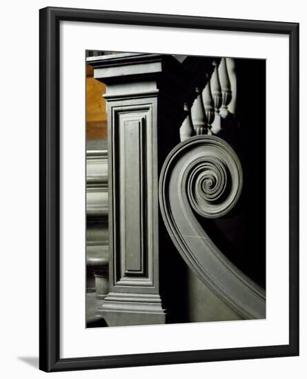 Architectural Detail from Interior of Laurentian Library-Michelangelo Buonarroti-Framed Giclee Print