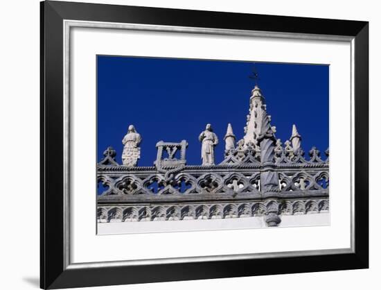 Architectural Detail from Our Lady of the Conception Convent, Beja, Portugal-null-Framed Giclee Print