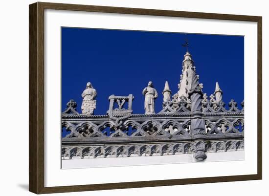 Architectural Detail from Our Lady of the Conception Convent, Beja, Portugal-null-Framed Giclee Print
