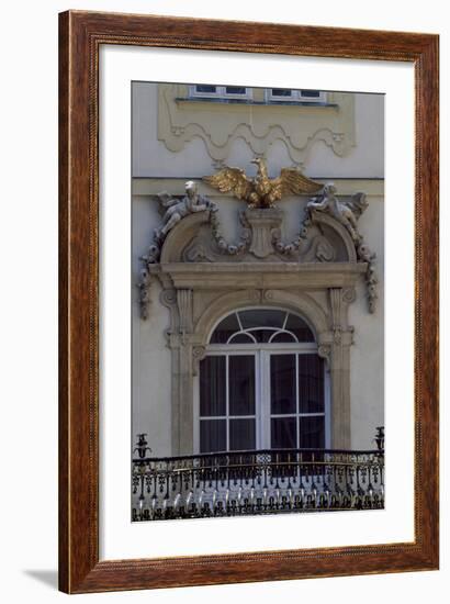 Architectural Detail from Valtice Castle-null-Framed Photographic Print