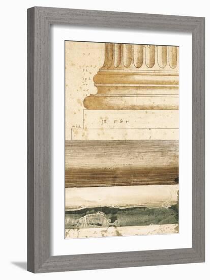 Architectural Detail I-Evan J. Locke-Framed Art Print