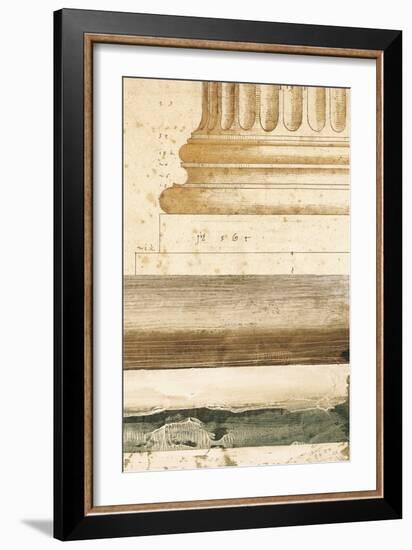 Architectural Detail I-Evan J. Locke-Framed Art Print