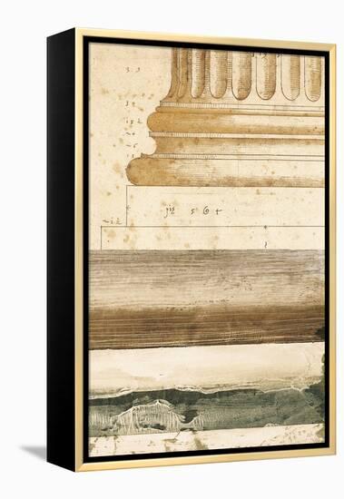 Architectural Detail I-Evan J. Locke-Framed Stretched Canvas