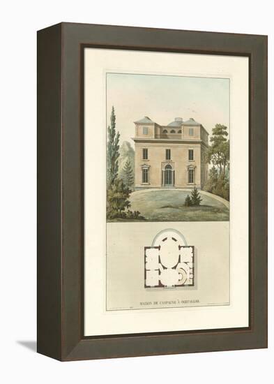 Architectural Detail II-Vision Studio-Framed Stretched Canvas